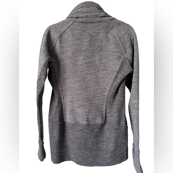 RARE Lululemon Radiant Jacket II Heathered Core Dark Grey Size 8 (Discontinued) - Picture 10 of 10